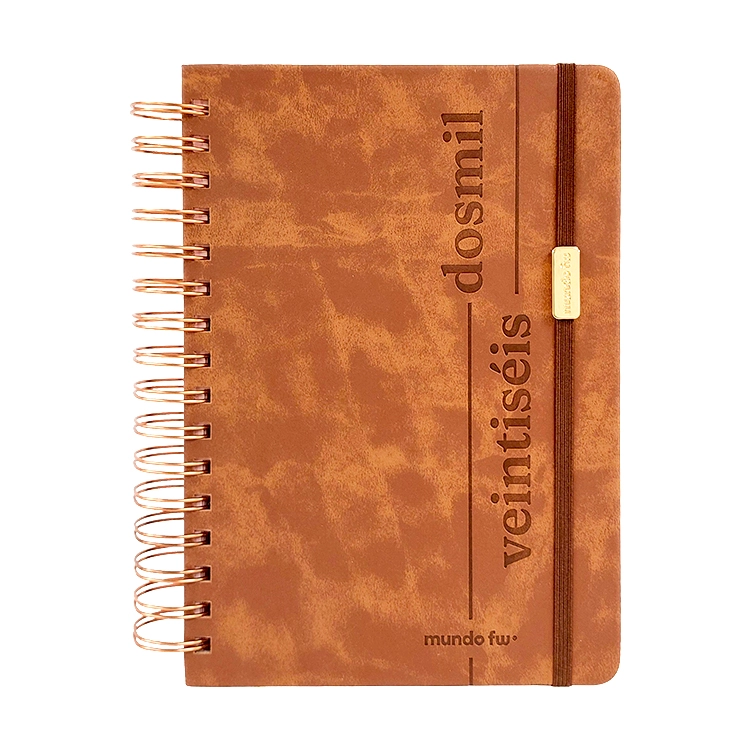 Agenda FW 2026 Neo Diaria Coffee Espiralada 15x21 Art.201959.